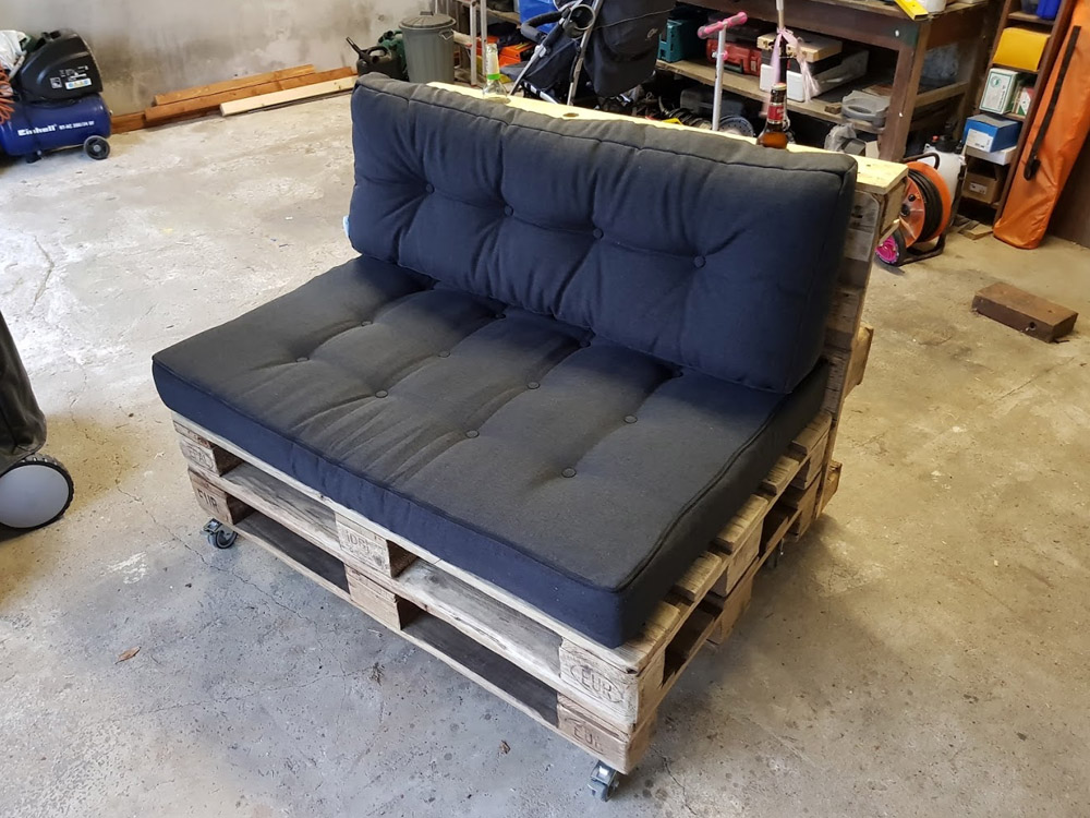49+ Palettensofa Selber Bauen, Warum teuer kaufen, wenn man ein sofa